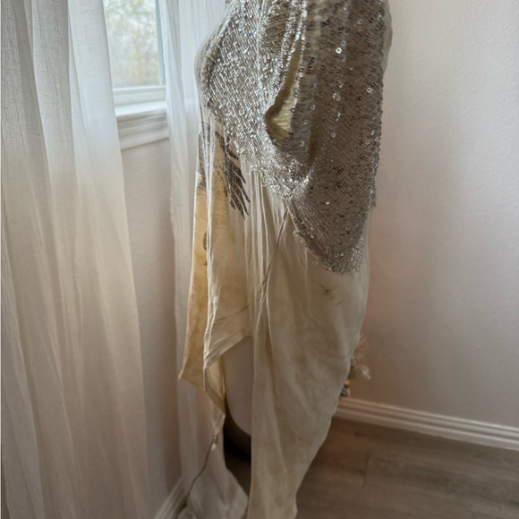 WE THE FREE City Sparkle Oversize Tee Tunic EUC Size Large - Picture 5 of 5